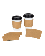 Cup Sleeve for 10-24oz Hot Cups (1000) Nat Kraft