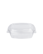 12-oz PLA Deli Rect Hinged Lid Container