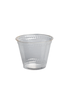 GC9OF PLA 9-oz Clear Cold Cup Squat