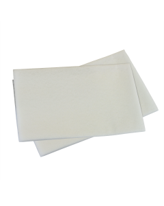 15x17 White Linen Napkin 1/8Fld