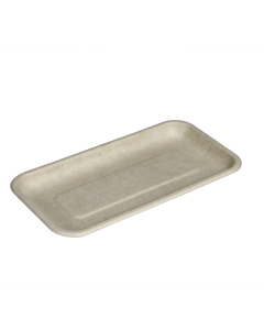 17S Bagasse Meat Tray 8.3x4.5x0.6