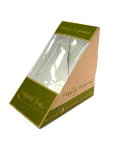 Sandwich Triangular Wedge Window Box 4.8x4.8x6.8x3.25