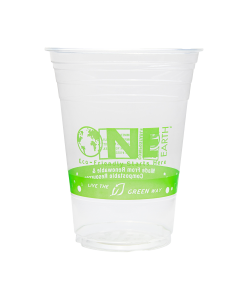 16-oz Clear Cold Cup Stock Print PLA
