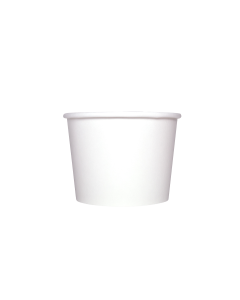 12-oz Hot Food Container Unprinted Paper / Poly lined