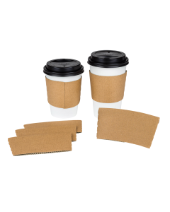 Cup Sleeve for 8-oz Hot Cups (1000) Nat Kraft