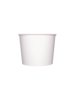 32-oz Double Poly Paper Cold/Hot Container PP White