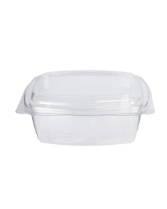 24-oz PLA Deli Rect Hinged Lid Container