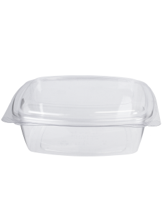 32-oz PLA Deli Rect Hinged Lid Container