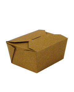 #1 Eco-Box Kraft Paper Take Out Box
