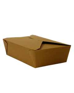 #3 Eco-Box Kraft Paper Take Out Box