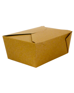 #4 Eco-Box Kraft Paper Take Out Box
