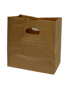 11x6x11 D/C Handle Kraft Shopping Bag 50#