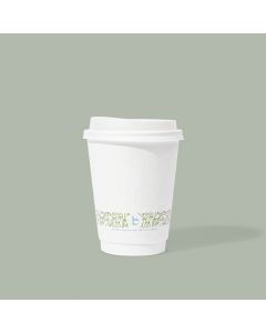 12oz Double Wall Hot Cup, Compostable, 500/cs